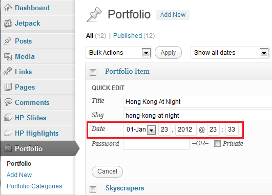 wordpress-date-change wordpress date change How To Reorder Custom Post Type Posts In WordPress