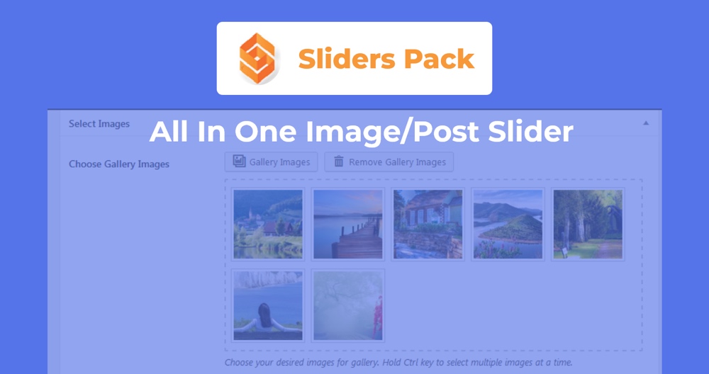 SlidersPack- All in One Image/Post Slider