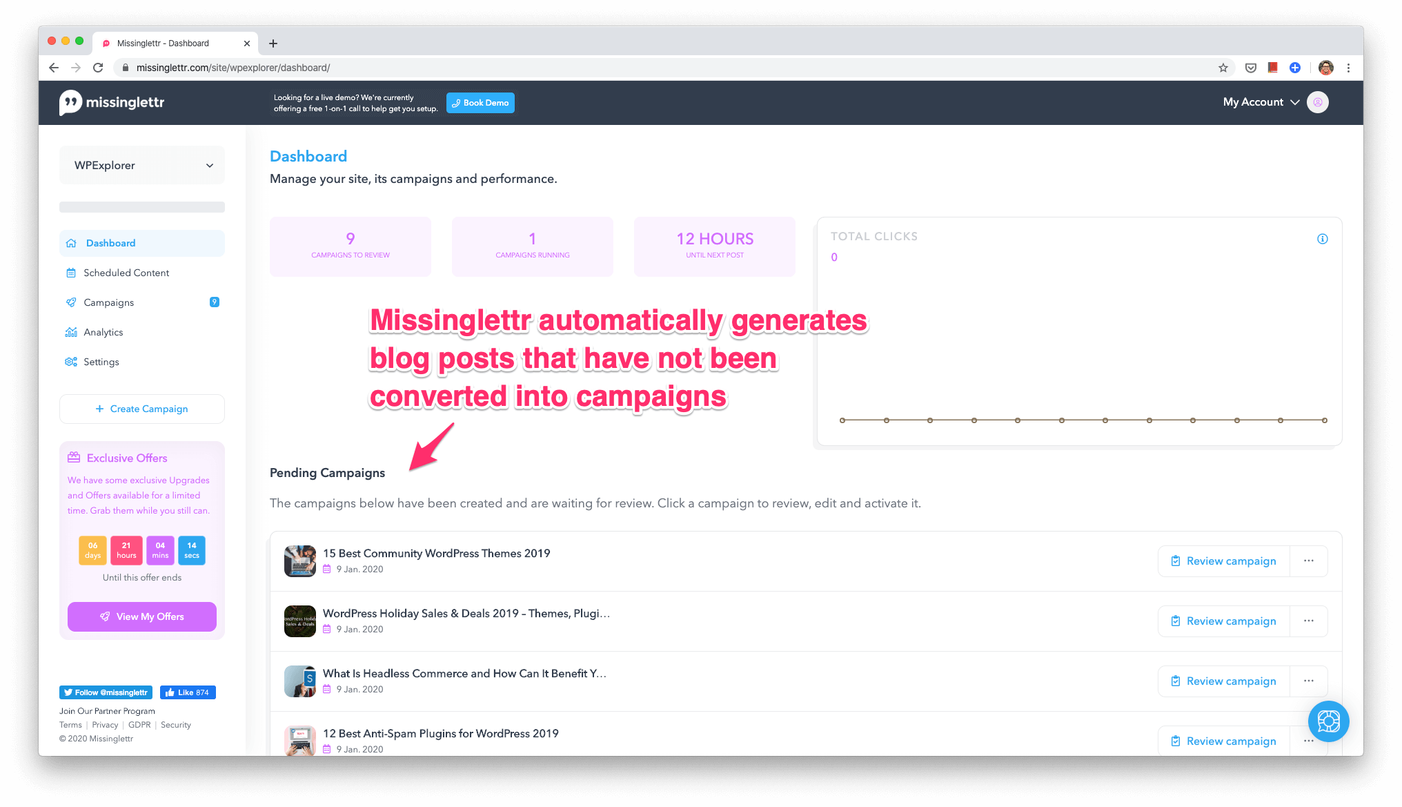 17 missinglettr campaign dashboard overview