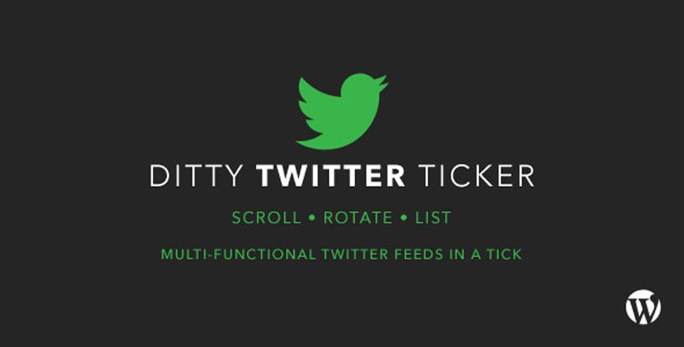 twitter ticker wordpress twitter ticker wordpress