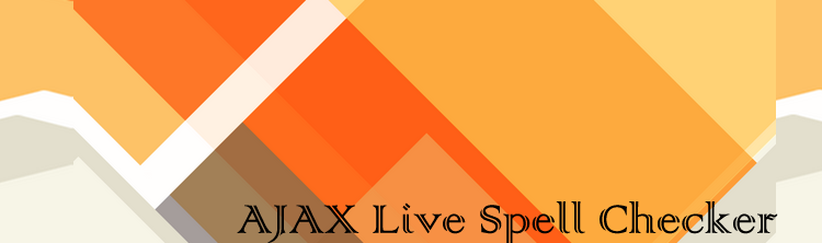 Ajax Live Spell Checker WordPress Plugin