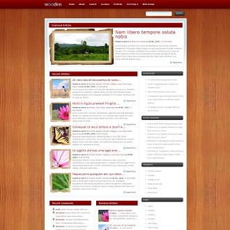 wooden wordpress theme by elegant themes wooden theme