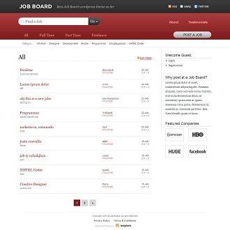 job board website