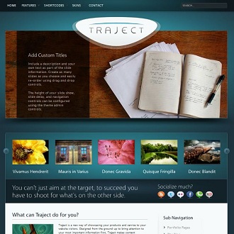 traject wordpress theme