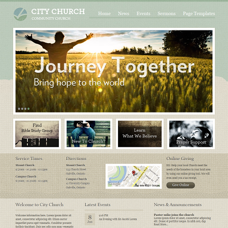 church themes