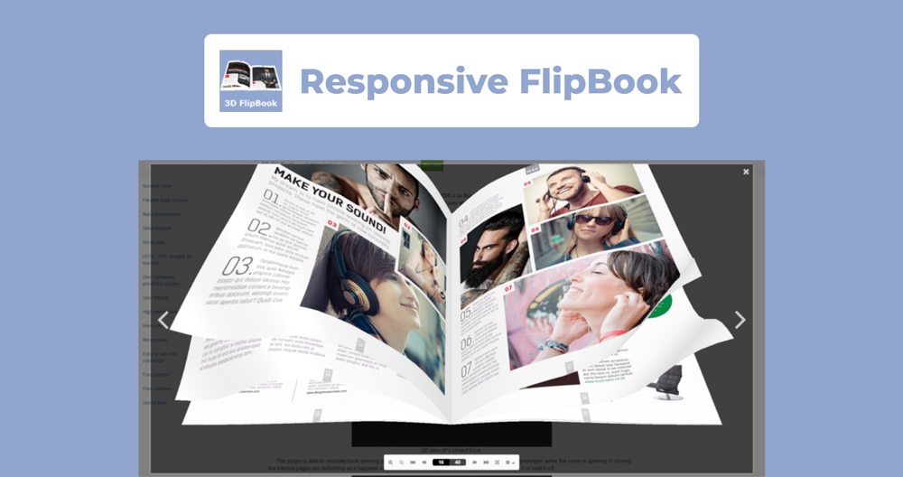 Responsive FlipBook