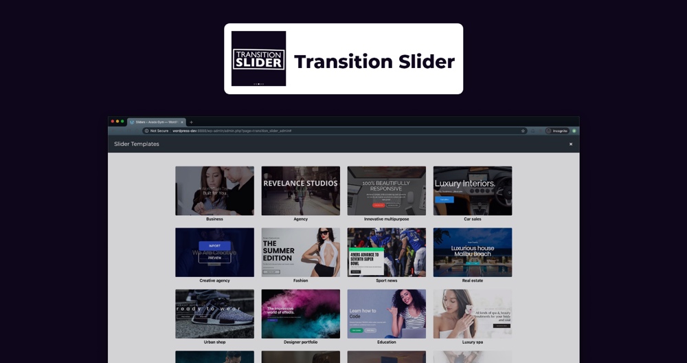 Transition Slider
