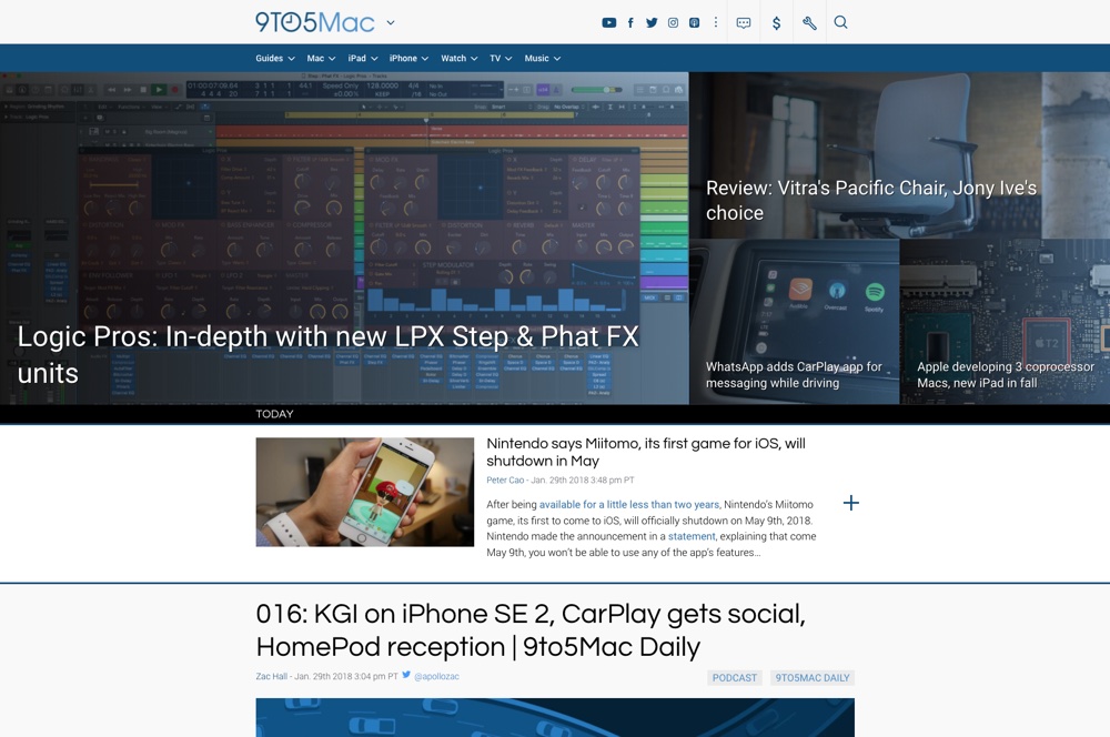 Big Name Brands That Use WordPress: 9 to 5 Mac