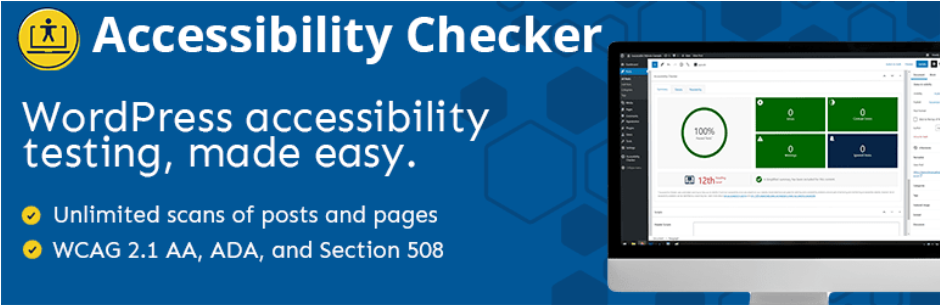 accessibility checker by equalize digital features