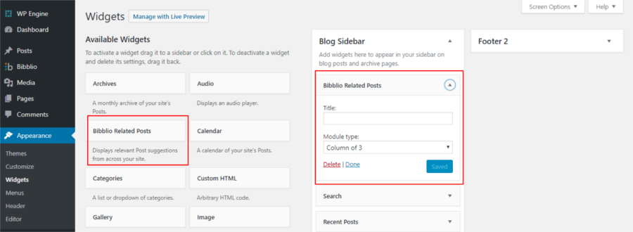 Related Posts for WordPress by Bibblio Widget