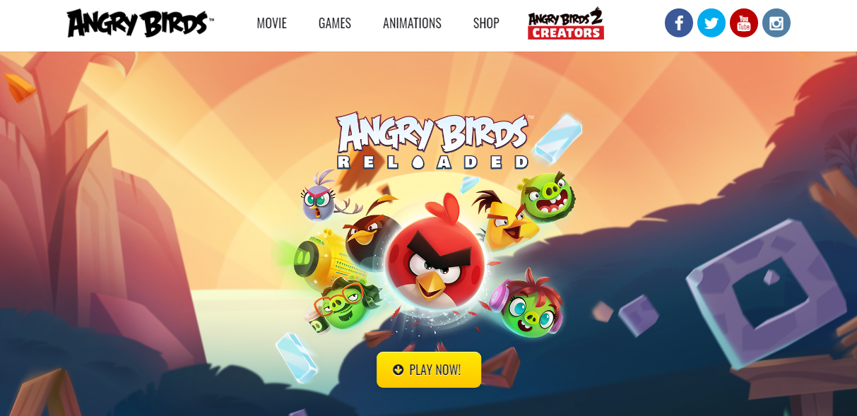 angry bird big brand use wordpress