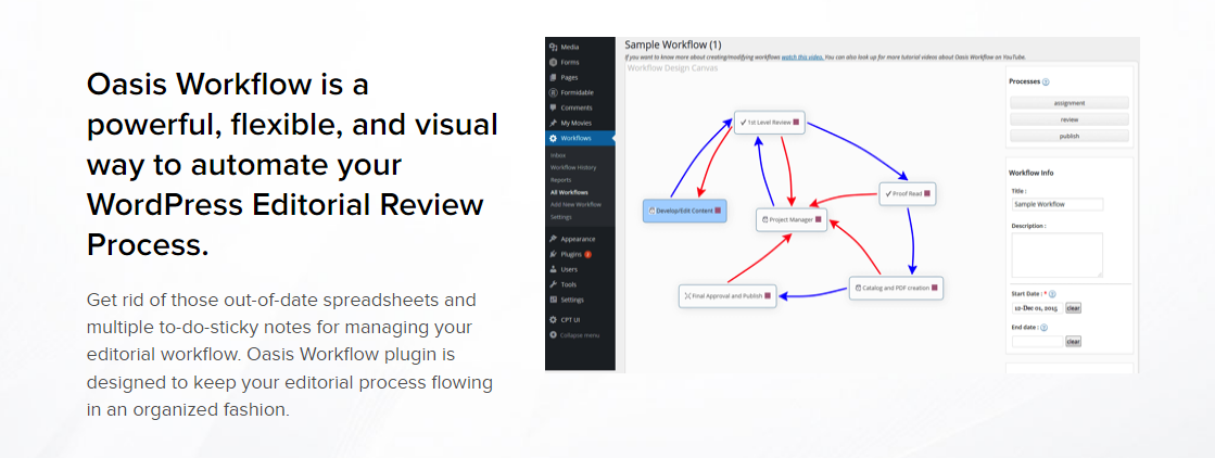 oasis workflow