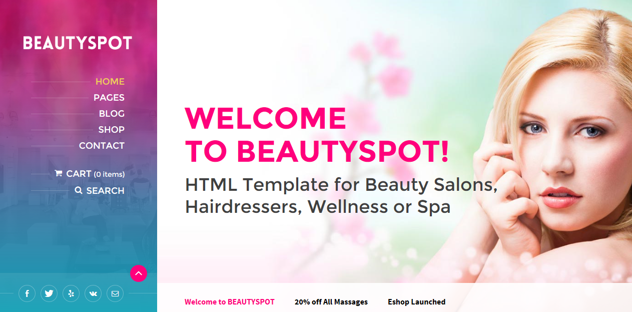Beautyspot WordPress Theme