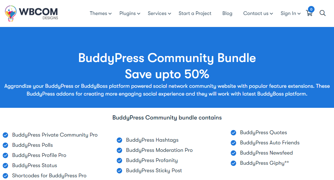 buddypress community bundle