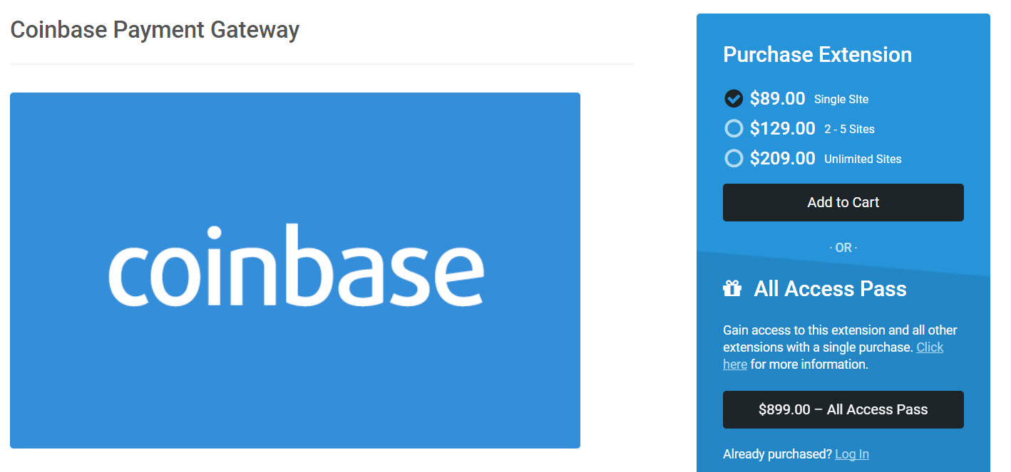 Coinbase Extension