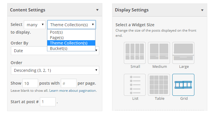 Conductor Display Settings