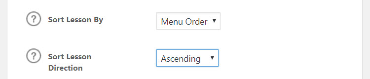 Course Settings 1