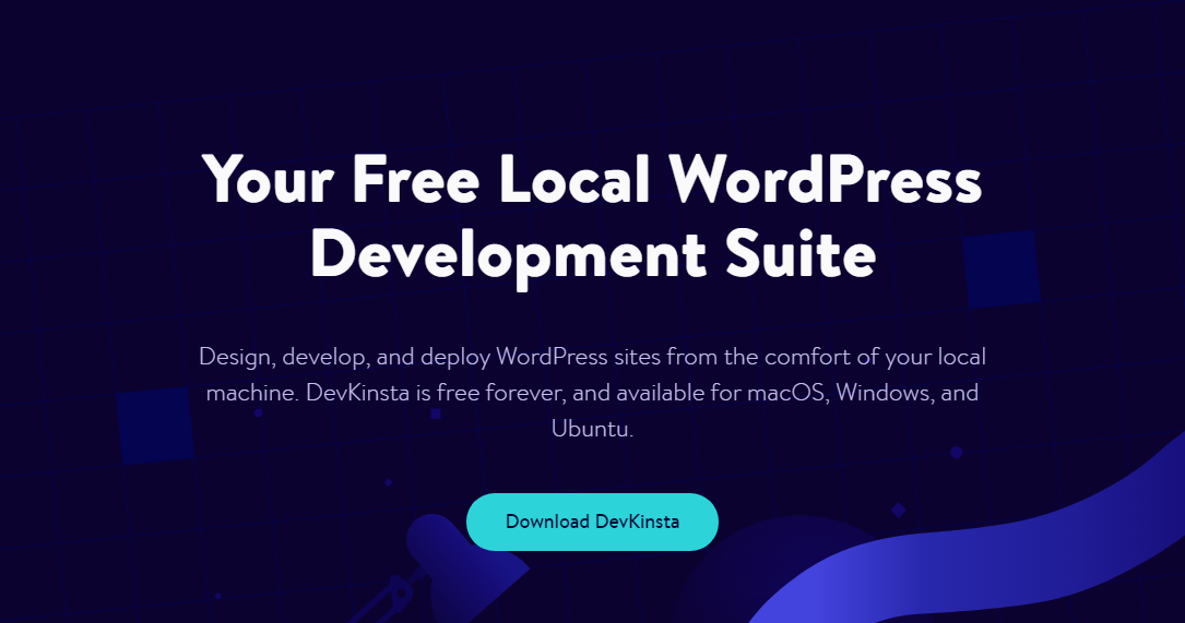 devkinsta free local wordpress development suite