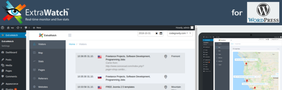 extawatch wordpress heatmap plugin