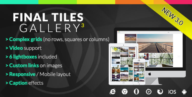 Final Tiles Grid Gallery for WordPress