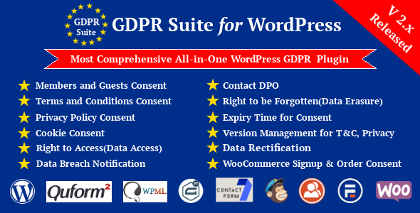 GDPR Compliance Suite Premium WordPress Plugin
