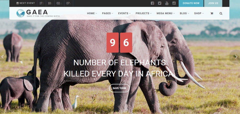 Gaea Eco WordPress Theme