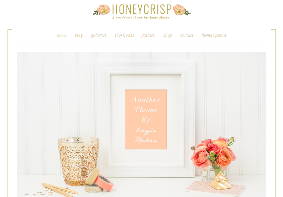 Honeycrisp WordPress Theme