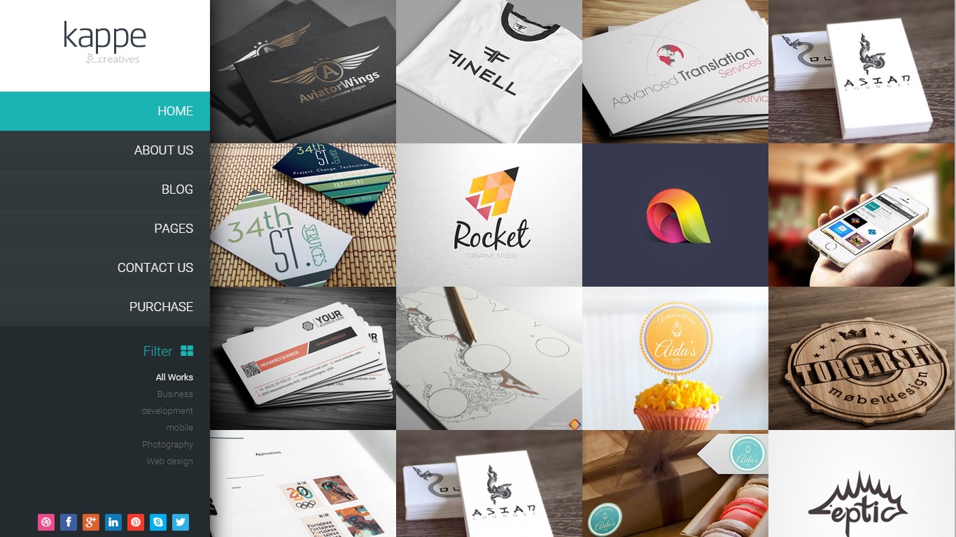 Kappe - Full Screen Portfolio & Blog WP Theme