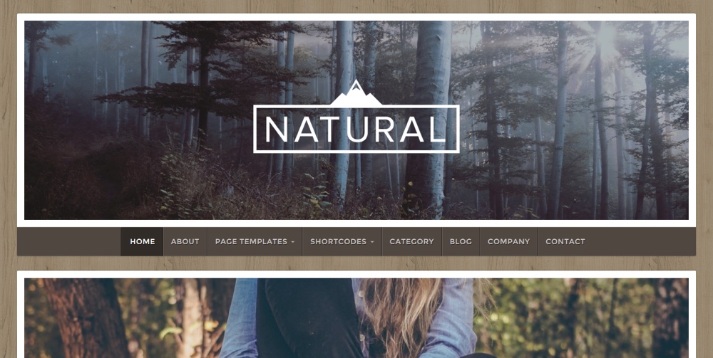 Natural Eco WordPress Theme