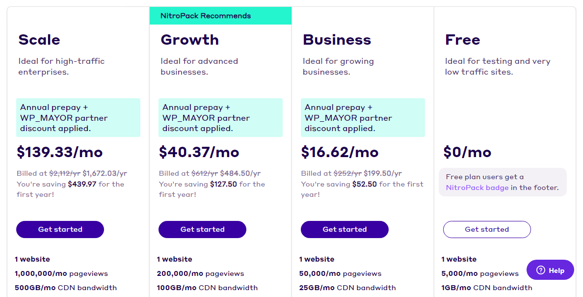 nitropack pricing