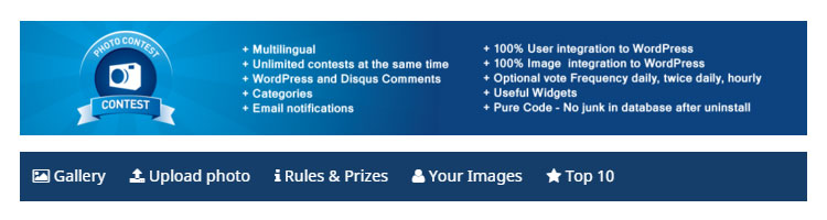Photo Contest WordPress Plugin
