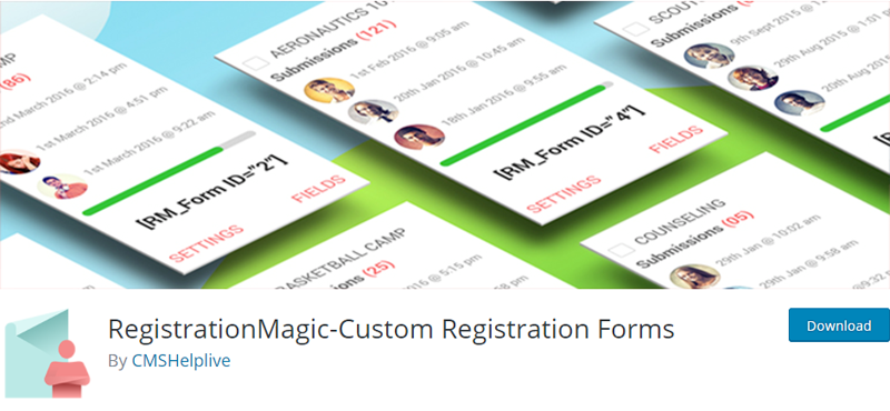 RegistrationMagic Custom Registration Forms — WordPress Plugins