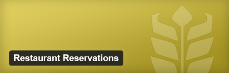 Restaurant Reservations