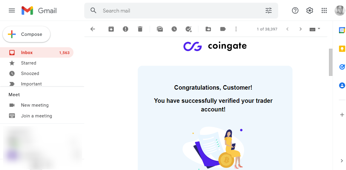 CoinGate Email