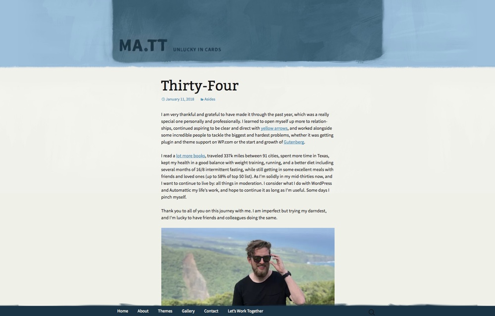 Big Name Brands That Use WordPress: Matt Mullenweg