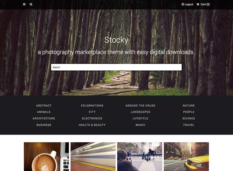 Stocky WordPress Theme