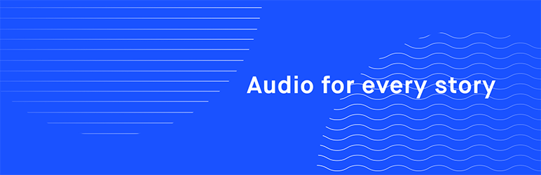 Complemento de WordPress de conversión de texto a voz de SpeechKit