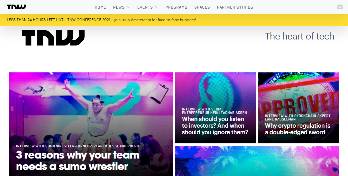 the next web use wordpress