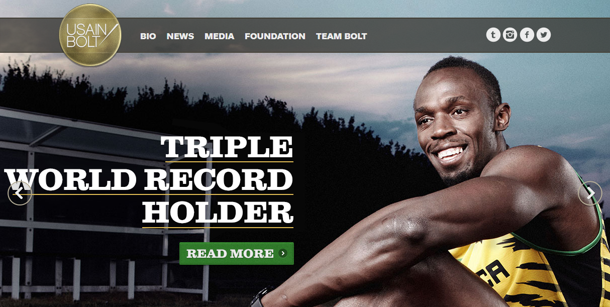 usain bolt world recorder holder use wordpress