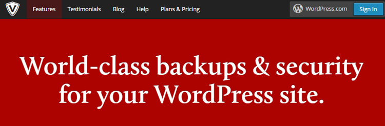 VaultPress pour WordPress