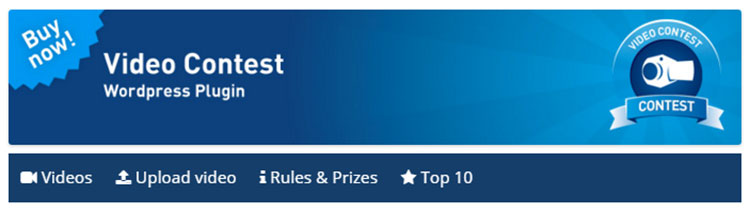 Video Contest WordPress Pugin