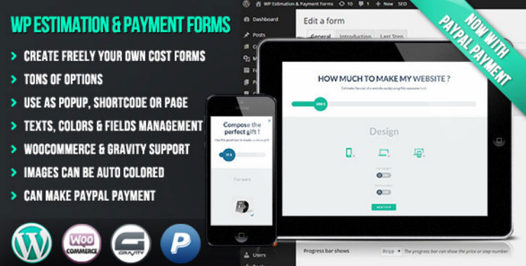 WP Estimation and Payment Forms