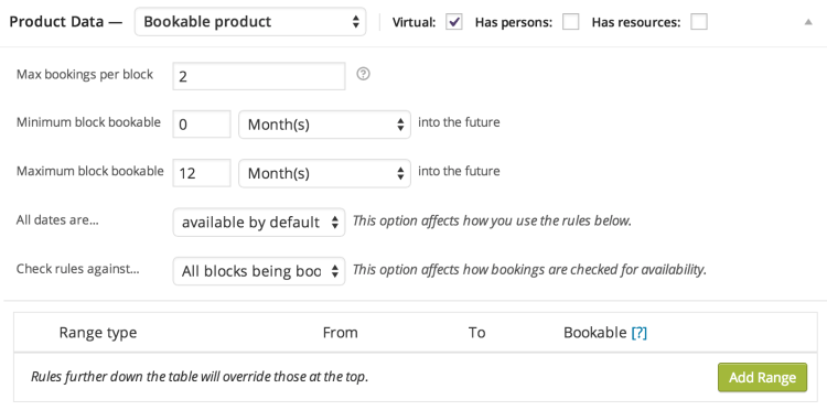 WooCommerce Bookings Add-on