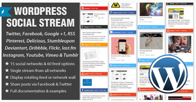 WordPress Social Stream