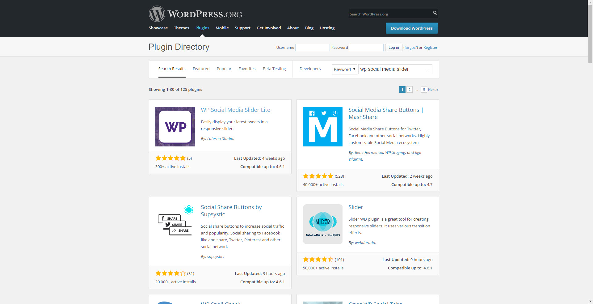 WordPress Plugin Directory