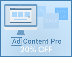AdContent Pro 20% Off