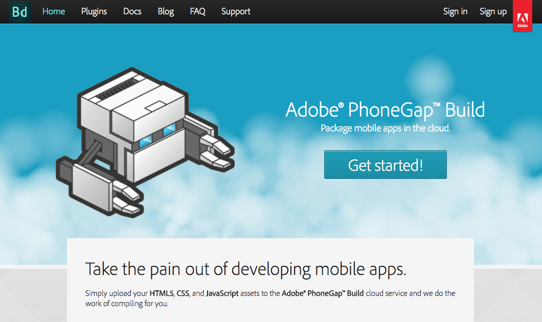 Adobe PhoneGap Build