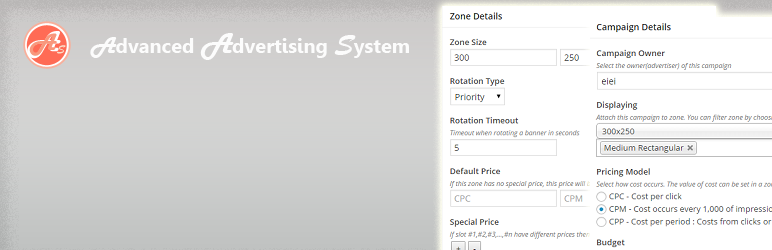 Advanced Advertising System Free Plugin