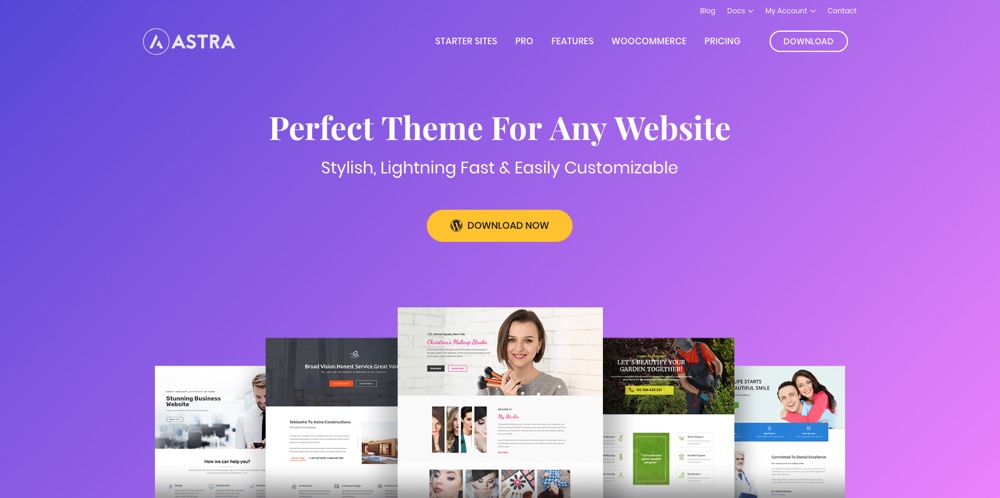 Astra Free Elementor WordPress Theme