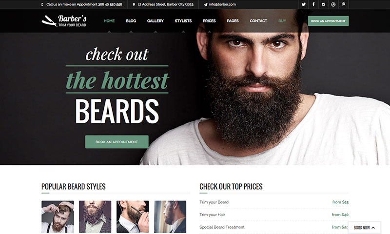 The Best Beauty Salon Wordpress Themes Wpexplorer